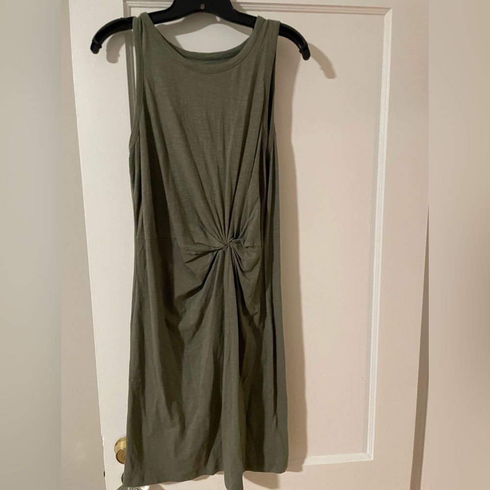 GAP Olive Green Midi Dress